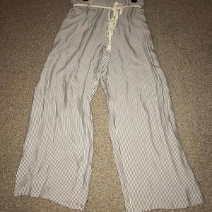 Black and white comfy Ann Taylor Pants